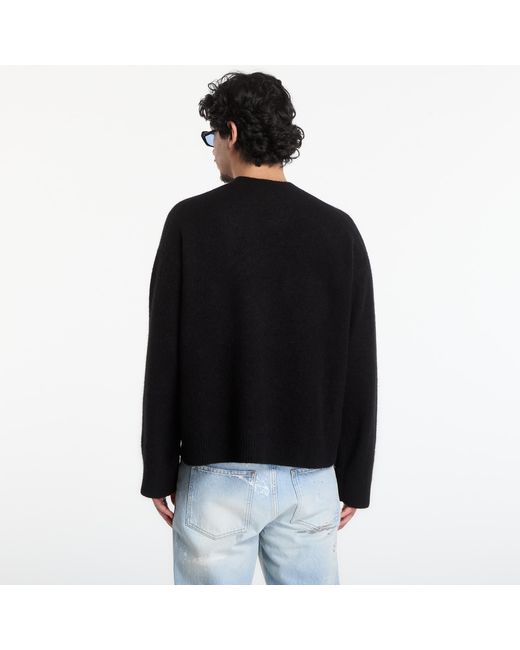Represent Black Sweater Logo Sweater