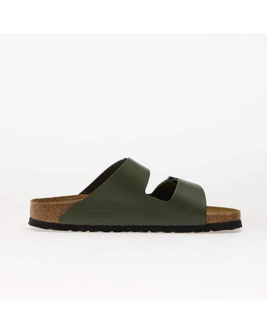 Birkenstock Green Sneakers Arizona Natural Leather for men