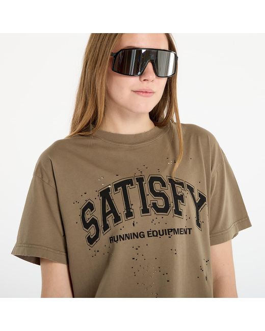 Satisfy T-Shirt Mothtech T-Shirt in het Gray