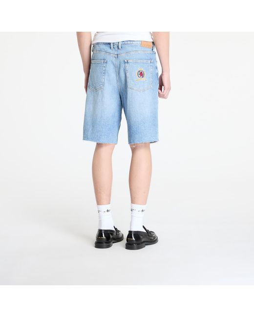 Tommy Hilfiger Tommy Jeans Isaac Relaxed Short Bi6 5 Pocket Shorts in het Blue voor heren
