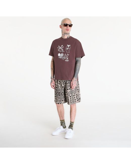 Brain Dead Kurze Hosen Skull Climber Short in Black für Herren