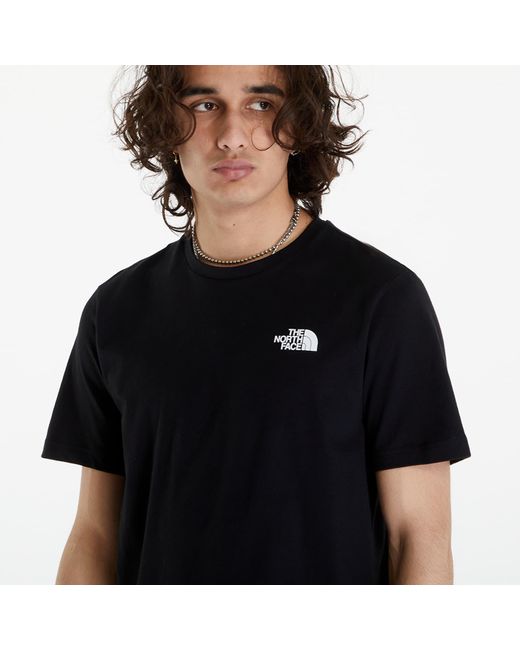 The North Face S/s Redbox Tee Tnf Black/ Summit Navy T for men