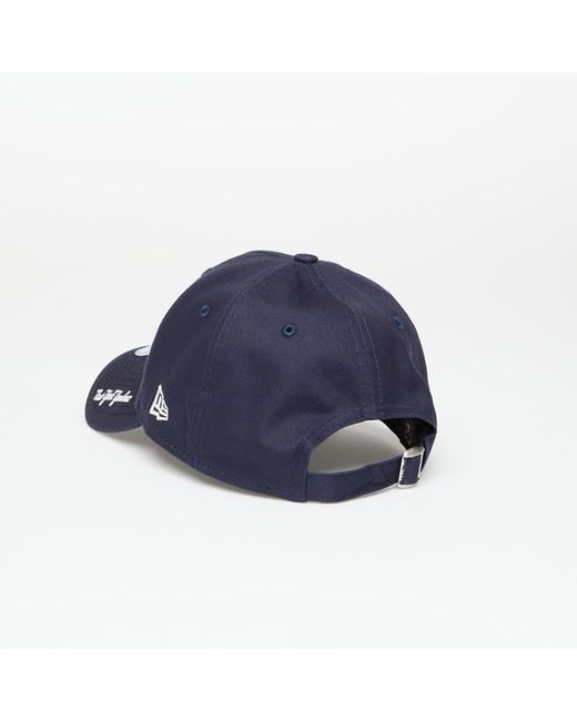 KTZ Blue Mütze New York Yankees Mlb Visor Script 9Forty Adjustable Cap