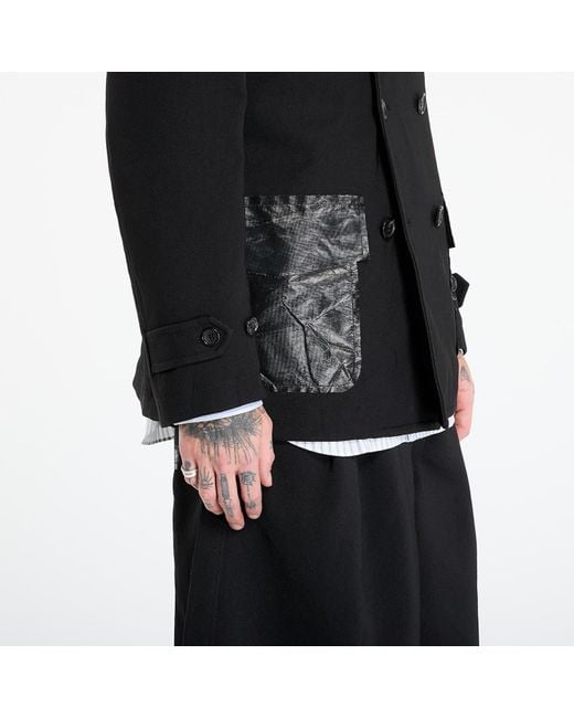 Comme des Garçons Jacke Double Breasted Coat in Black für Herren