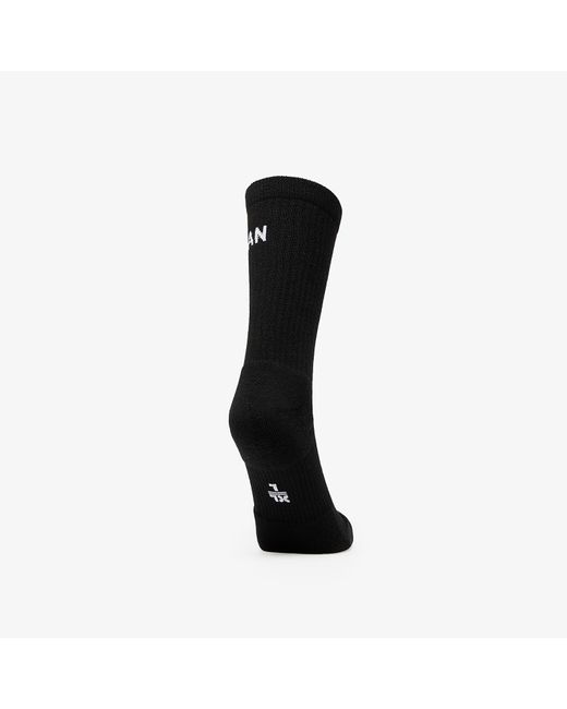Jordan Everyday Crew Sock/ University di Nike in Black