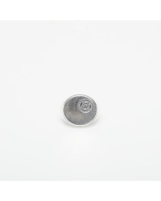 Twojeys White Ring 8 Ball Ring