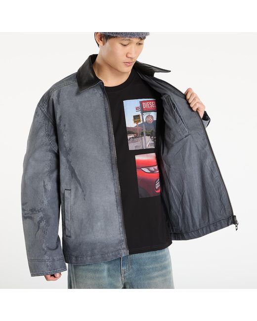 DIESEL Gray Jacket J-Livery Jacket for men