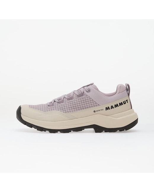 Mammut Women's White Sneakers Sertig Iii Low Gtx Alpine Calamint/ Moonbeam