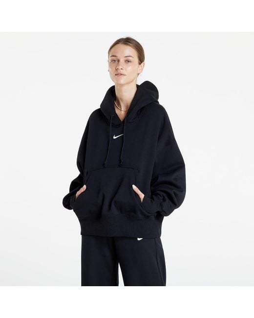 Sweatshirt sportswear phoenix fleece over-oversized pullover hoodie black/ sail s Nike en coloris Blue
