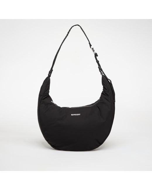 Represent Black Bag Padded Sling Bag for men