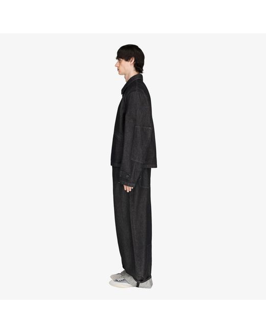 Y-3 Black Jacket Denim Blouson for men