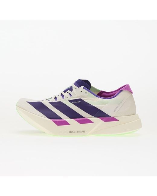 Sneakers Adidas Adizero Adios Pro 4 M Core/ Collegiate/ Lime Burst di Adidas Originals in Blue da Uomo