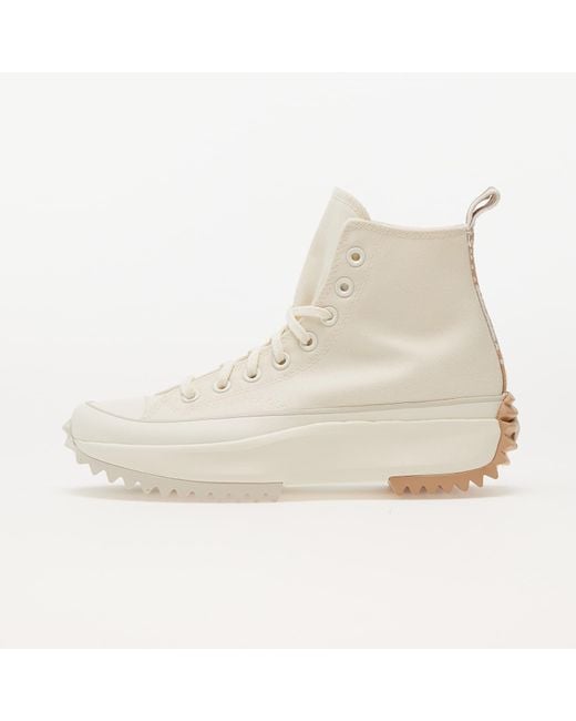 Run Star Hike Crafted Canvas Platform Egret/ Hemp/ Desert Sand di