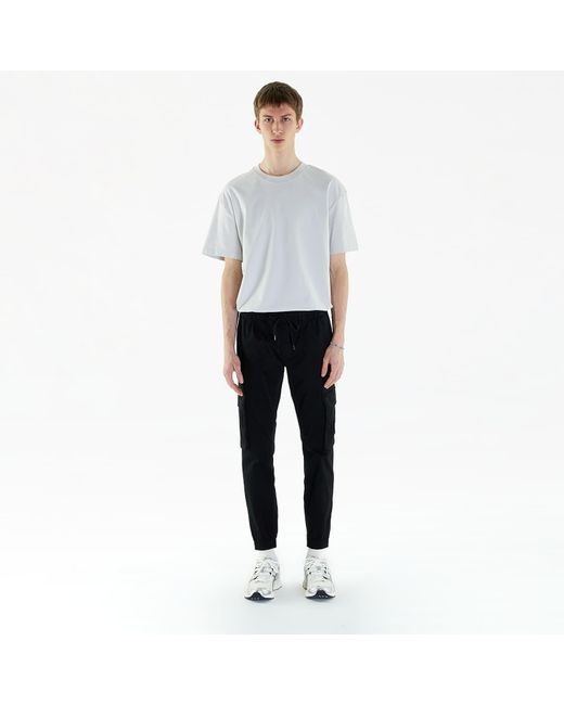 Calvin Klein Black Jeans Skinny Washed Cargo Ck for men