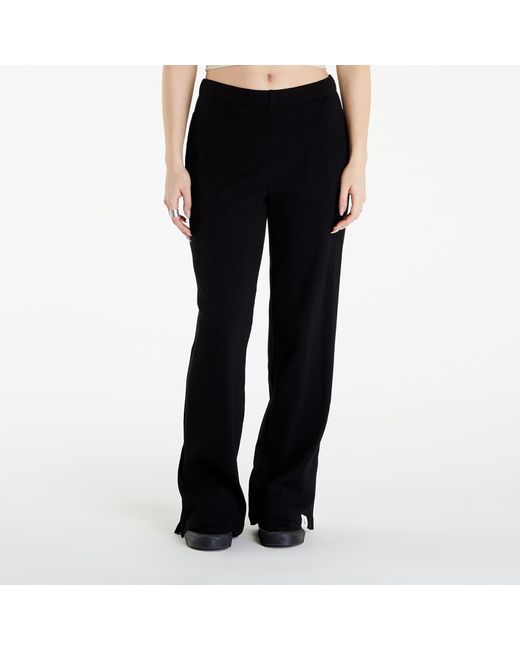Calvin Klein Black Jeans Variegated Rib Woven Pants