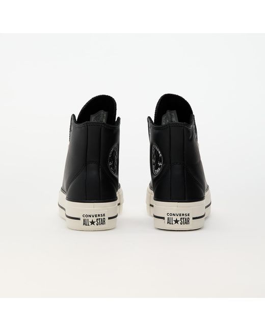 Converse Black Sneakers Chuck Taylor All Star Lift Platform Puffed Up/ Egret/ Eur