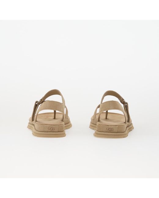 Ugg Natural Sneakers W Goldengaze Toe Post