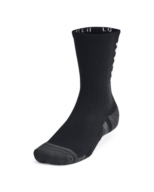 Under Armour Perf Tech Nov 3-Pack Crew in het Black