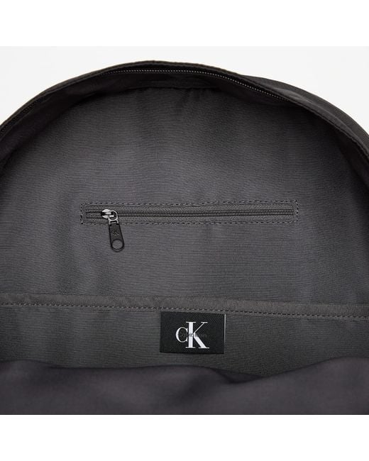 Calvin Klein Black Bold Round Backpack