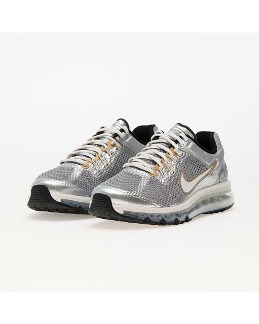 Sneakers Air Max 2013 Metallic/ Phantom-Mtlc Pewter di Nike in White da Uomo