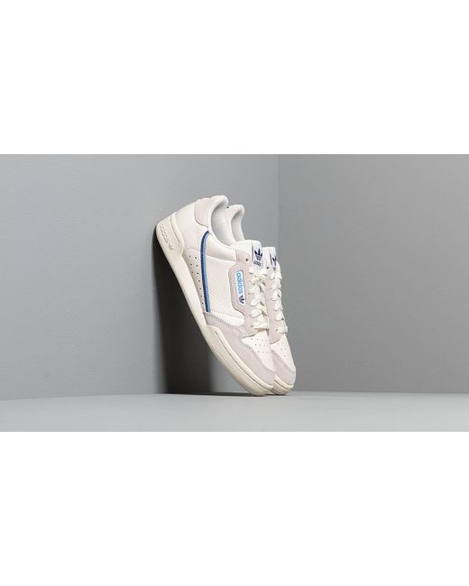 adidas Leather Adidas Continental 80 W Off White/ Cloud White/ Raw White |  Lyst