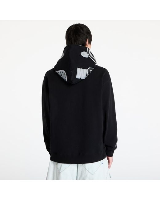 A Bathing Ape Black Sweatshirt One Point Ape Head Shark Relaxed Fit Full Zip Hoodie M for men