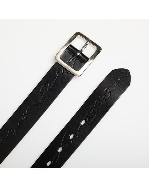 FTSHP Black Leather Belt