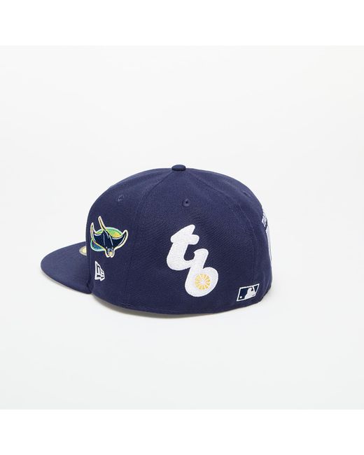 Mlb Img Aop 59Fifty Tampa Bay Rays di KTZ in Blue
