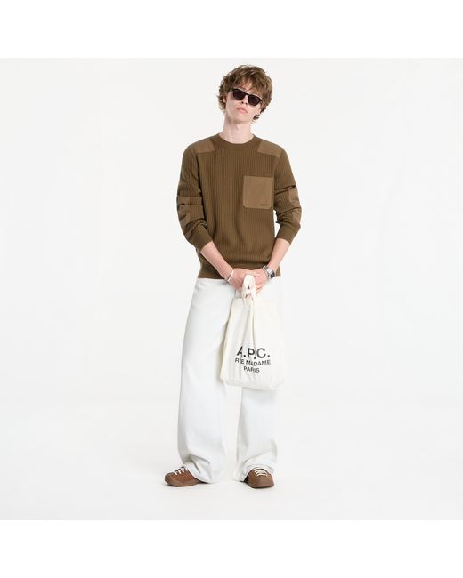 Chandail pull mallarme m A.P.C. pour homme en coloris Brown