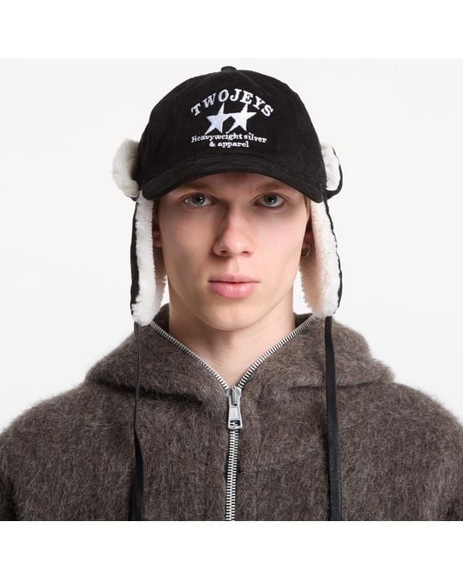 Twojeys Brown Mütze Heavy Earflap