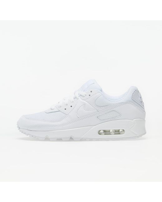 Baskets air max 90 white/ white-white-wolf grey eur 40.5 Nike pour homme