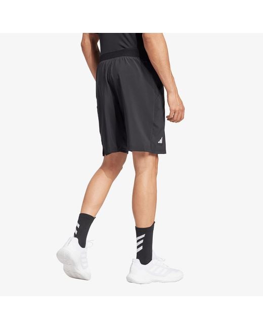 Adidas Originals Korte Broek Adidas Club Tennis Climacool Stretch Woven Shorts in het Black voor heren