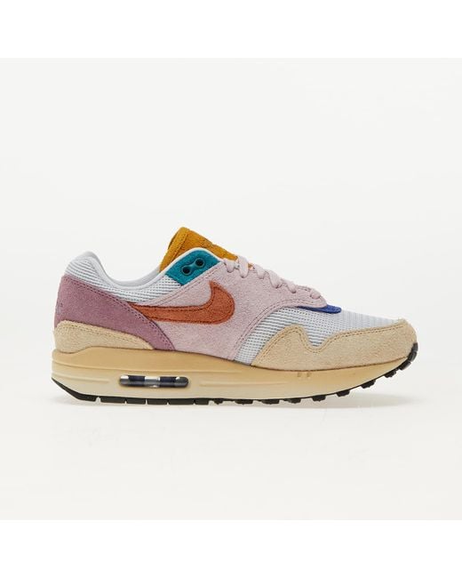 Nike Blue Sneakers w air max 1 '87 premium grain/ rugged orange-plum fog-violet dust eur 38