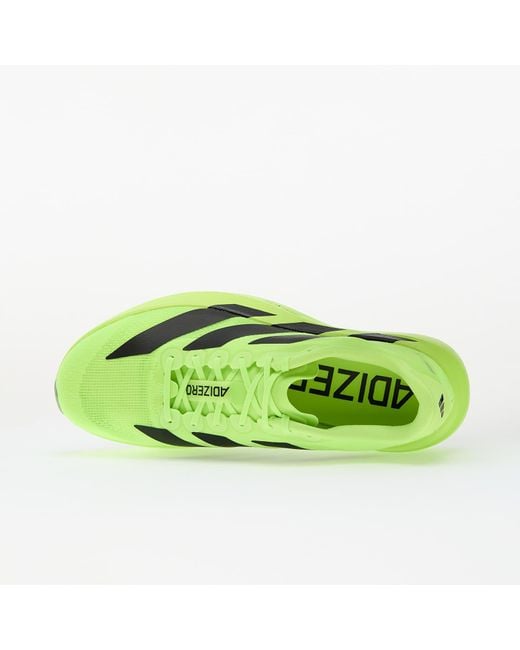 Adidas Originals Green Sneakers Adidas Adizero Evo Sl M Lucid Lemon/ Core/ Matte for men
