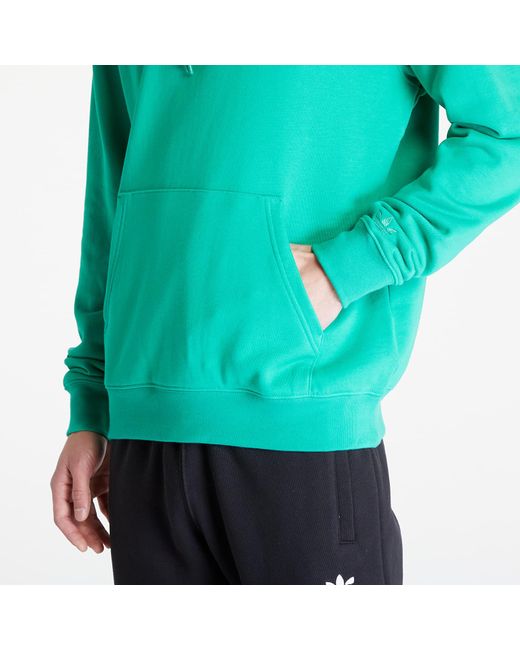 Adidas Originals Green Trefoil Hoodie Semi Screaming for men