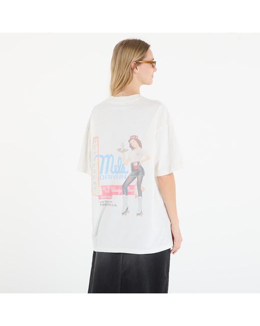 Represent T-Shirt X Mel's Dinner T-Shirt in het White