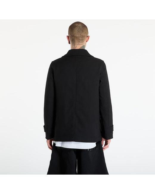 Comme des Garçons Black Jacket Double Breasted Coat for men