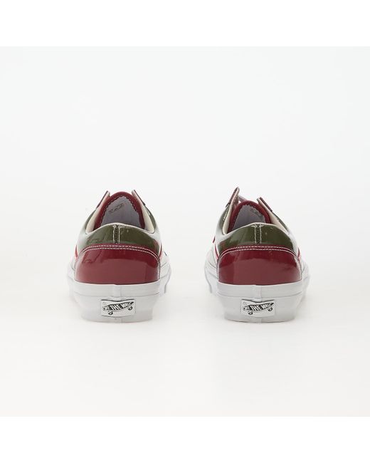 Vans Red Sneakers Lx Old Skool 36 Patent Bordeaux
