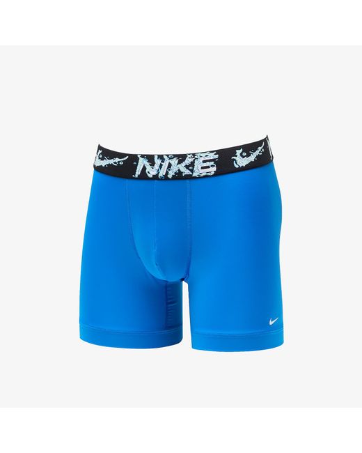 Boxer brief 3-pack di Nike in Blue da Uomo