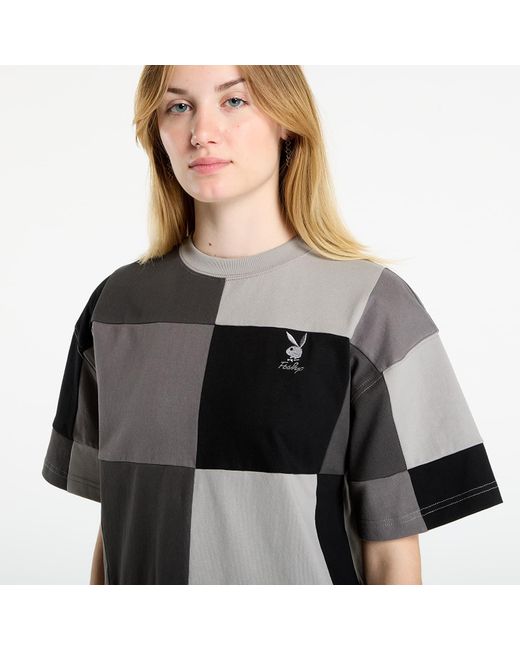 FTSHP T-Shirt Playboy X Patchwork Tee in het Black