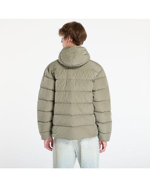 C P Company Jas Chrome-R Goggle Down Jacket in het Green voor heren