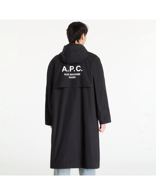 A.P.C. Black Parka Kim Parka