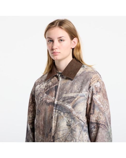 Represent Jas Real Tree Trucker Jacket in het Brown