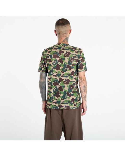 adidas Originals Adidas X Bape Jersey Top in Green for Men | Lyst