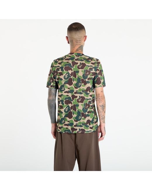 adidas Originals Adidas X Bape Jersey Top in Green for Men