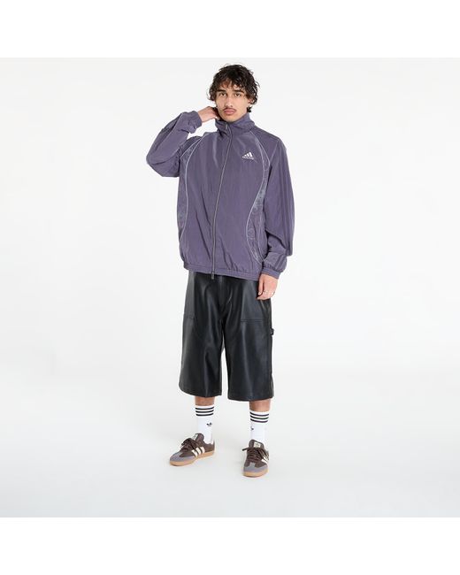 Adidas Originals Purple Jacket Adidas Adilenium Season 4 Teamgeist Track Top for men