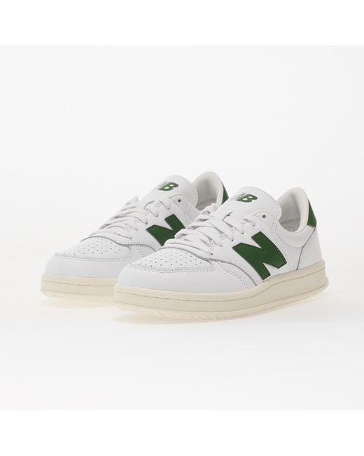 New Balance White Sneakers T500 for men