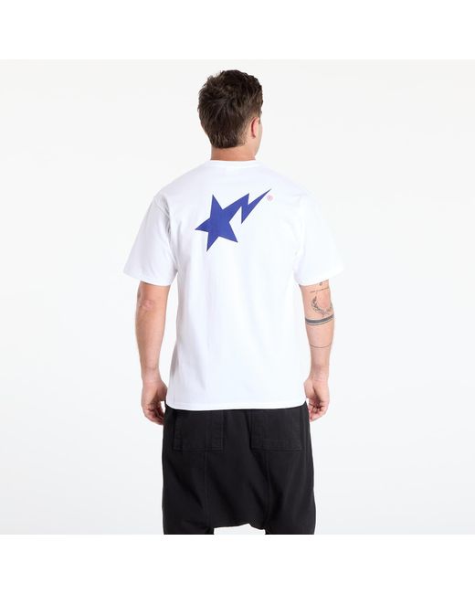 A Bathing Ape White T-Shirt Colors Bape Sta Tee