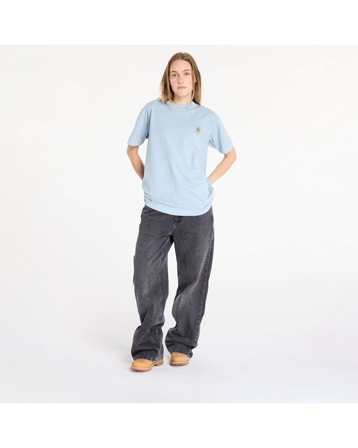 T-shirt s/s vista t-shirt unisex xs Carhartt en coloris Blue