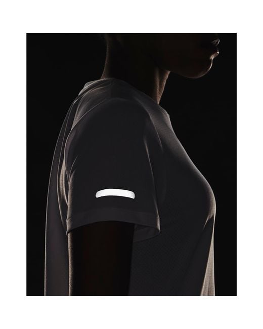 Under Armour Damesshirt Seamless Stride Met Korte Mouwen Wit / Wit / Reflecterend in het White
